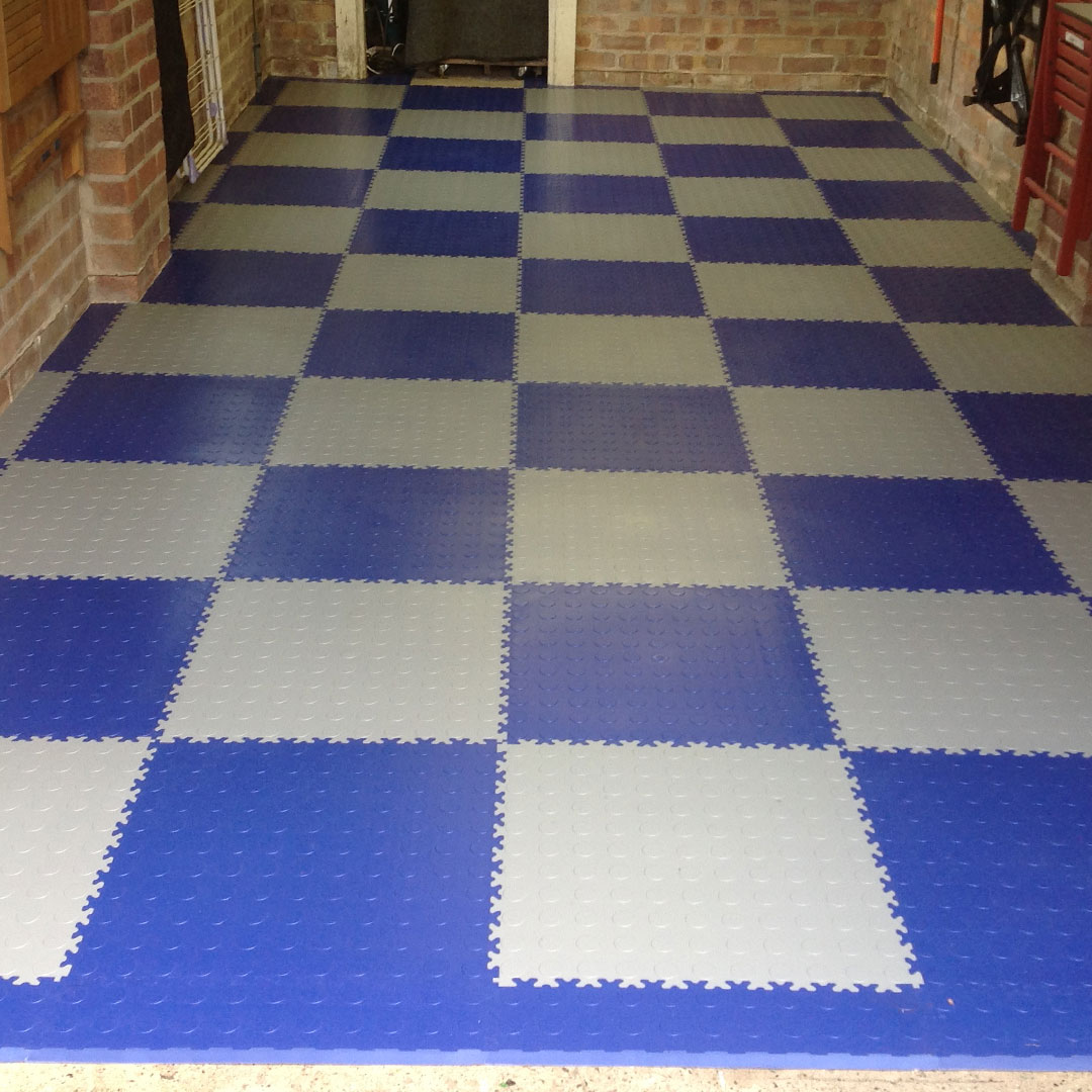 Industrial garage floor ramps