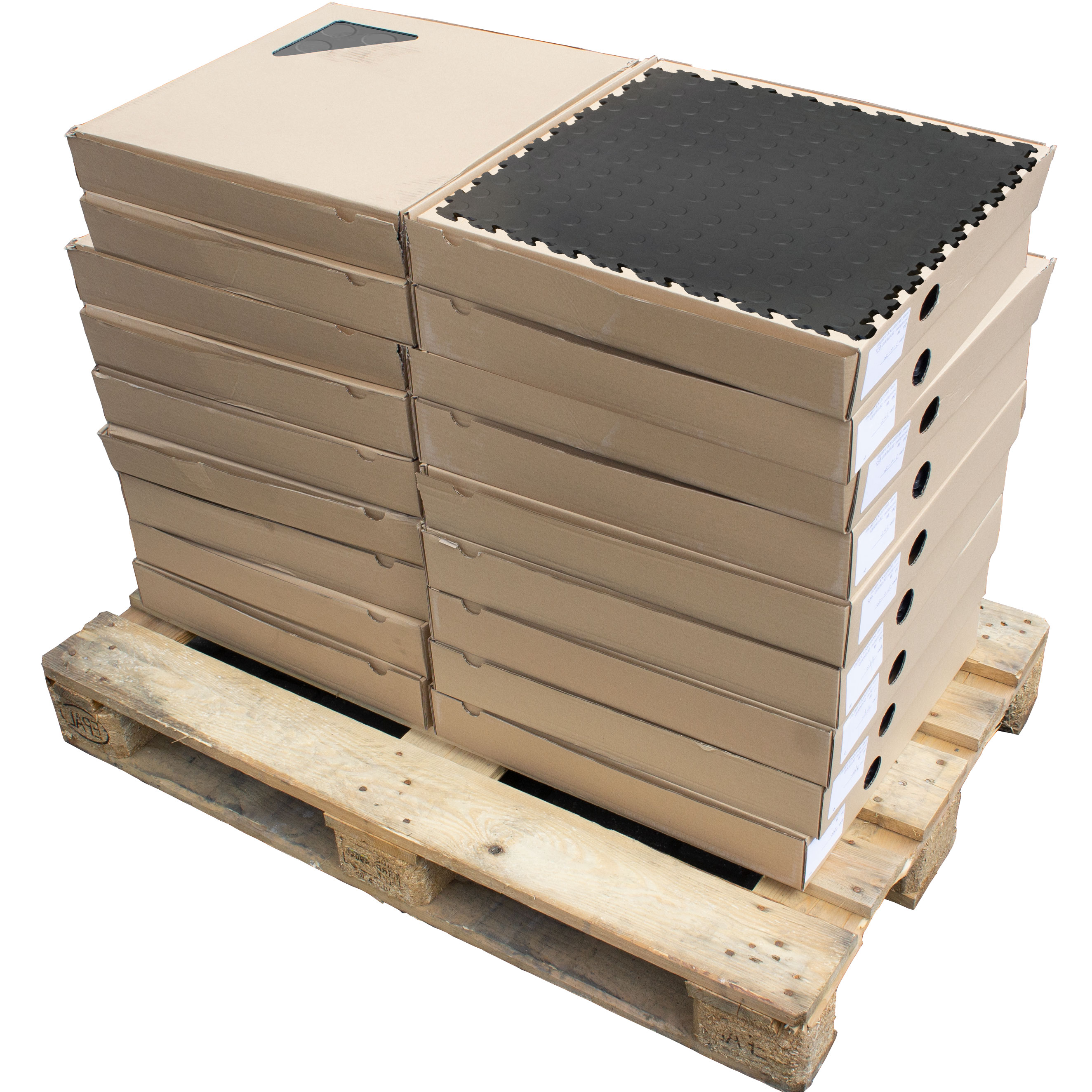 Motolock Mid Grey Recycled Cointop Interlocking Tile