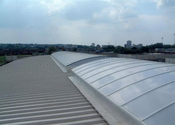 Built up felt roofing