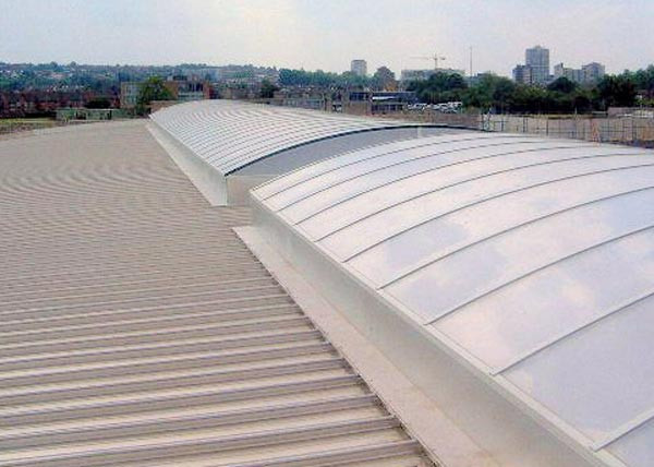 20 Year Academy School. Metal roof installation. New Build.
